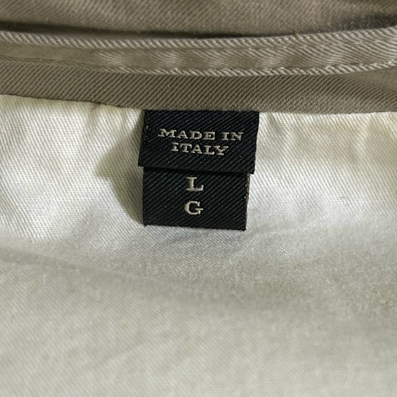 Burberry Prorsum Re-Issued Unisex Waxed Khaki Cotton Gabardine Car Over Coat L - Picture 4 of 11